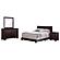 Dorian 4-piece Queen Bedroom Set Brown and Dark Cocoa by Coaster