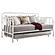 Marina Twin Metal Daybed with Trundle White by Coaster
