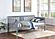 Bethany Wood Twin Daybed with Drop-down Tables Grey by Coaster