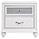 Barzini 4-piece California King Upholstered Tufted Bedroom Set White by Coaster
