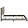 Dorian Fabric Upholstered Panel Bed Taupe by Coaster