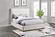 Knox Upholstered Queen Platform Bed Cream by Coaster