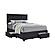 Soledad Eastern King 4-drawer Button Tufted Storage Bed Charcoal by Coaster