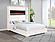 Tisdall Upholstered Flame Visualizer Bed Cream by Coaster