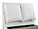 Gwendoline Upholstered Queen Platform Bed w/Pillow Headboard White by Coaster