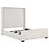 Natasha 65-inch Upholstered Wingback Bed Cream by Coaster