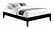Hounslow Platform Full Bed Black by Coaster