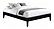 Hounslow Platform Eastern King Bed Black by Coaster