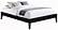 Hounslow Platform Queen Bed Black by Coaster