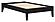 Hounslow Platform Twin Bed Black by Coaster