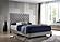 Warner Queen Upholstered Bed Grey by Coaster