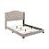 Sonoma Camel Back Full Bed Beige by Coaster