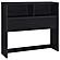 Westpark 49-inch Full Bookcase Headboard Black by Coaster