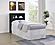 Westpark 49-inch Twin Bookcase Headboard Black by Coaster