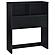 Westpark 49-inch Twin Bookcase Headboard Black by Coaster