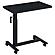 Westpark Height Adjustable Mobile Bedroom C-Table Black by Coaster