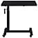 Westpark Height Adjustable Mobile Bedroom C-Table Black by Coaster
