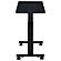 Westpark Height Adjustable Mobile Bedroom C-Table Black by Coaster