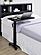 Westpark Height Adjustable Mobile Bedroom C-Table Black by Coaster