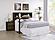 Westpark 49-inch Queen Bookcase Headboard Dark Pine by Coaster