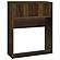 Westpark 49-inch Twin Bookcase Headboard Dark Pine by Coaster