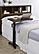 Westpark Height Adjustable Mobile Bedroom C-Table Dark Pine by Coaster