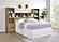 Westpark 3-piece Queen Bedroom Set Bookcase Headboard Mango by Coaster