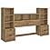 Westpark 3-piece Queen Bedroom Set Bookcase Headboard Mango by Coaster