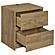 Westpark 2-Drawer Nightstand LED Lights and USB Mango by Coaster