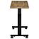 Westpark Height Adjustable Mobile Bedroom C-Table Mango by Coaster