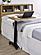 Westpark Height Adjustable Mobile Bedroom C-Table Mango by Coaster
