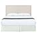 Pirro Upholstered King Panel Headboard Sand by Coaster