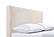Pirro Upholstered Queen or Full Panel Headboard Sand by Coaster