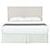 Izzy Upholstered King Panel Headboard Sand by Coaster