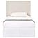 Izzy Upholstered Twin Panel Headboard Sand by Coaster