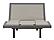 Negan Queen Adjustable Bed Base Grey and Black by Coaster