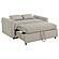Portland Boucle Upholstered Sleeper Sofa Bed Latte by Coaster
