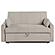 Portland Boucle Upholstered Sleeper Sofa Bed Latte by Coaster