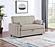 Portland Boucle Upholstered Sleeper Sofa Bed Latte by Coaster
