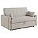 Portland Boucle Upholstered Sleeper Sofa Bed Latte by Coaster