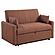 Portland Boucle Upholstered Sleeper Sofa Bed Copper by Coaster