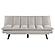 Laredo Upholstered Tufted Convertible Sofa Bed Light Grey by Coaster