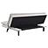 Laredo Upholstered Tufted Convertible Sofa Bed Light Grey by Coaster