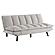 Laredo Upholstered Tufted Convertible Sofa Bed Light Grey by Coaster