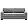 Simpson Upholstered Sofa Sleeper w/Queen Mattress Grey by Coaster