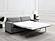 Simpson Upholstered Sofa Sleeper w/Queen Mattress Grey by Coaster