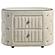 Sonya 2-Drawer Upholstered Nightstand Bedside Table Ivory by Coaster