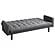 Sommer Tufted Sofa Bed Grey by Coaster