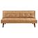 Jenson Multipurpose Upholstered Tufted Convertible Sofa Bed Saddle Brown by Coaster
