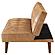 Jenson Multipurpose Upholstered Tufted Convertible Sofa Bed Saddle Brown by Coaster